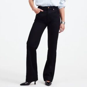 NEW ALEXA CHUNG x MADEWELL Alexa Dream Jean Outridge Wash‎ Black Bootcut Size 26